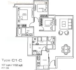 YewTee Residences (D23), Apartment #585049751